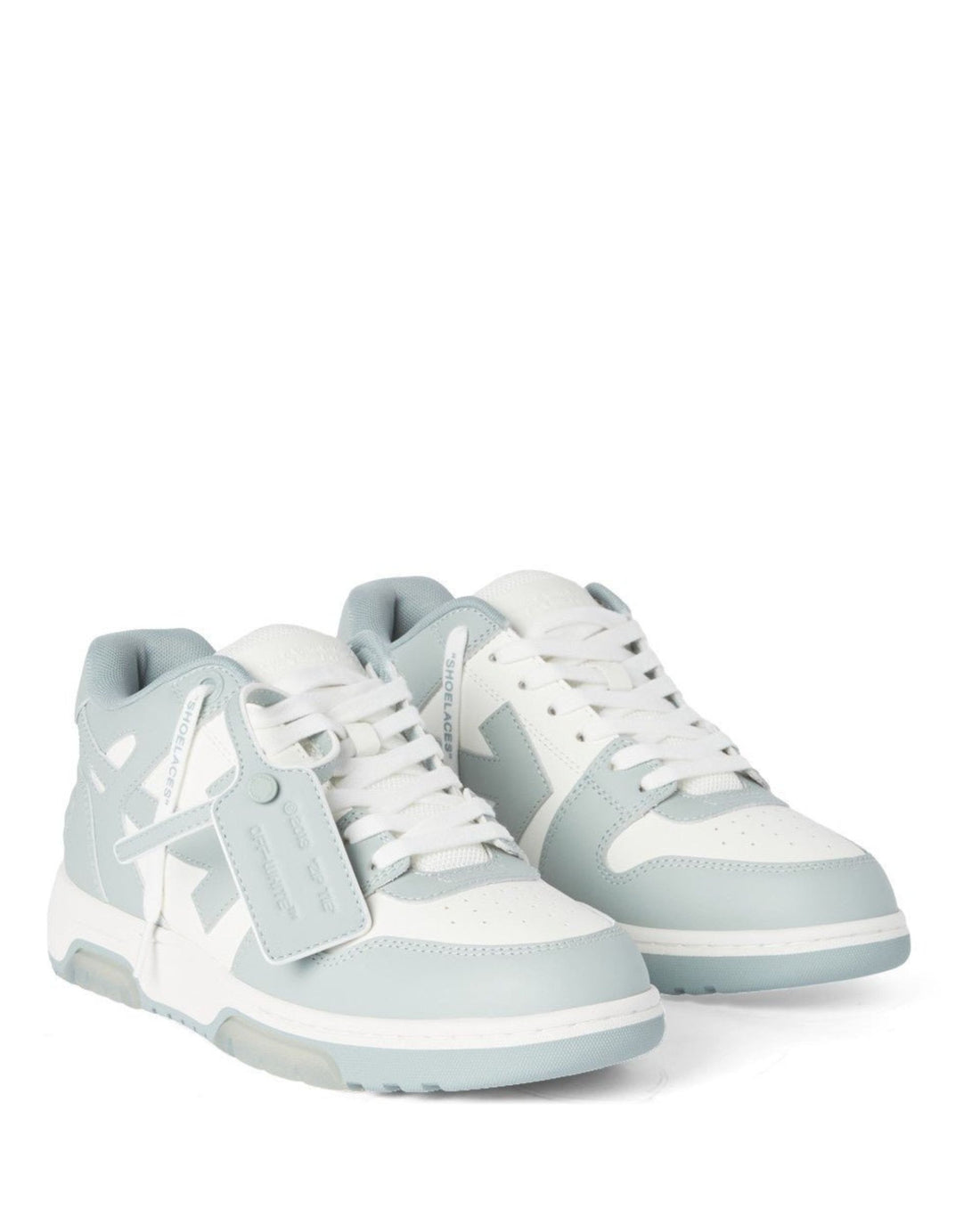 Out Of Office Calf Leather White/Grey