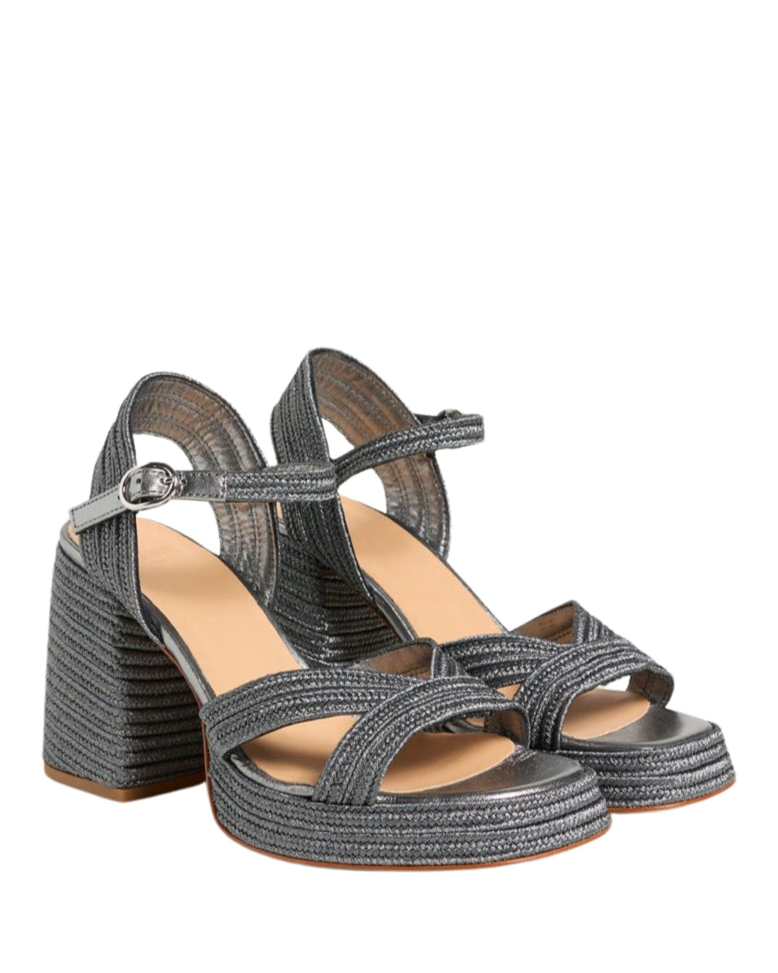 Valle Grey Platform Sandal