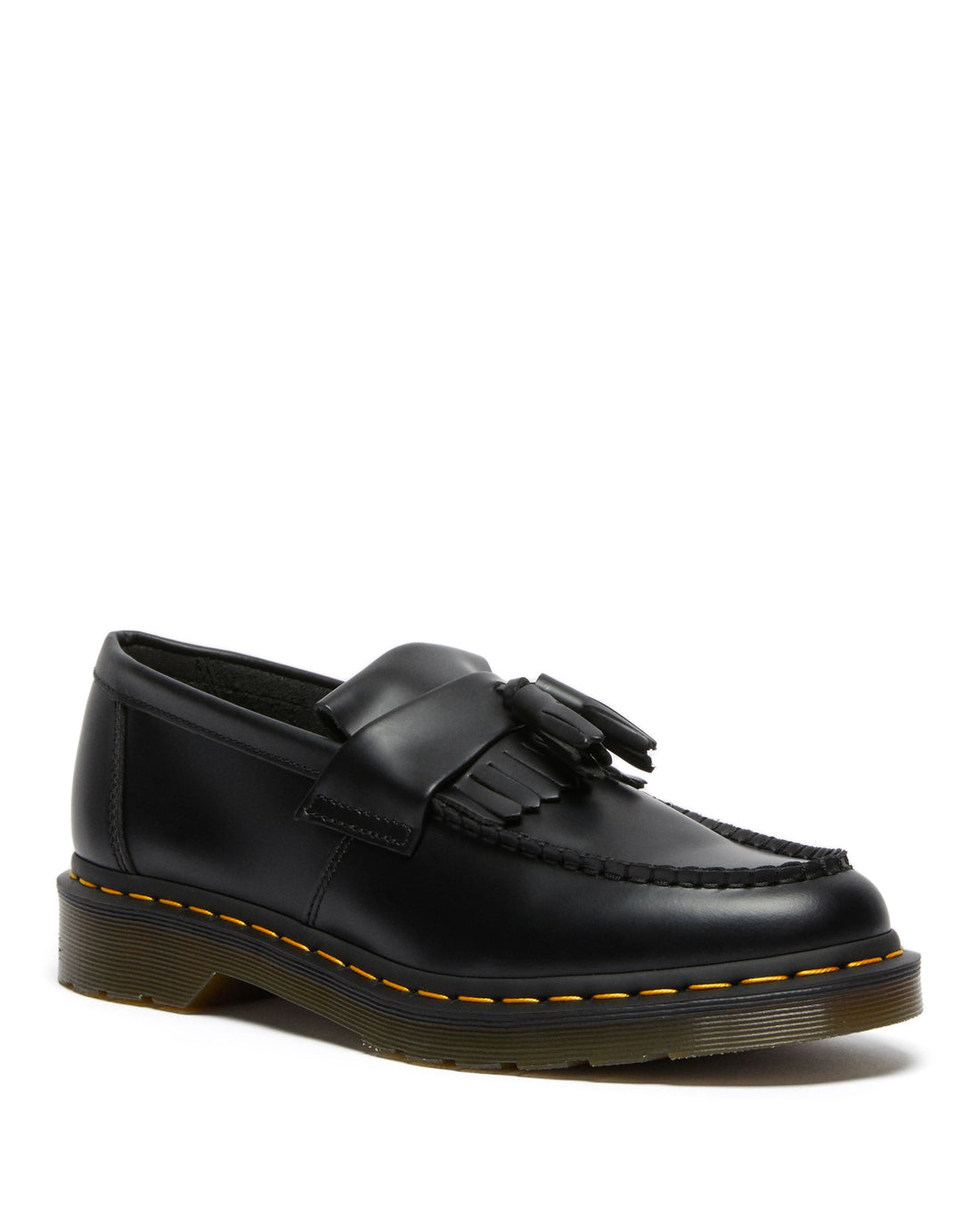 W Adrian Ys Tassle Loafer Black Leather