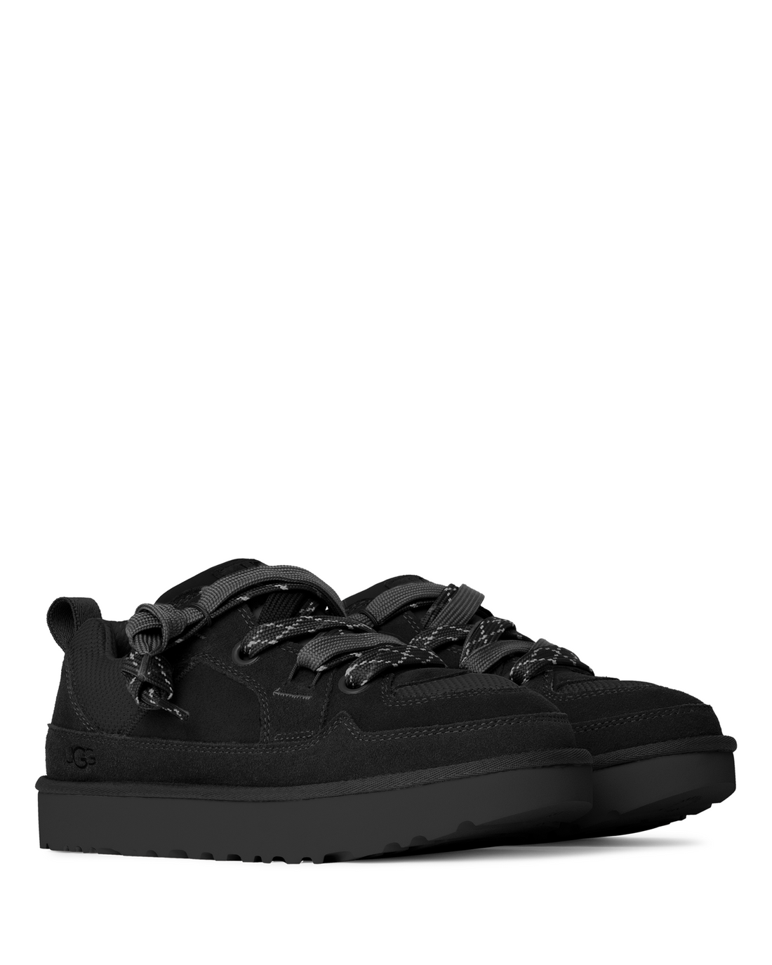 W Lo Lowmel Black Suede