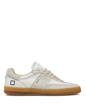 W Sporty Colored White Leather/Suede