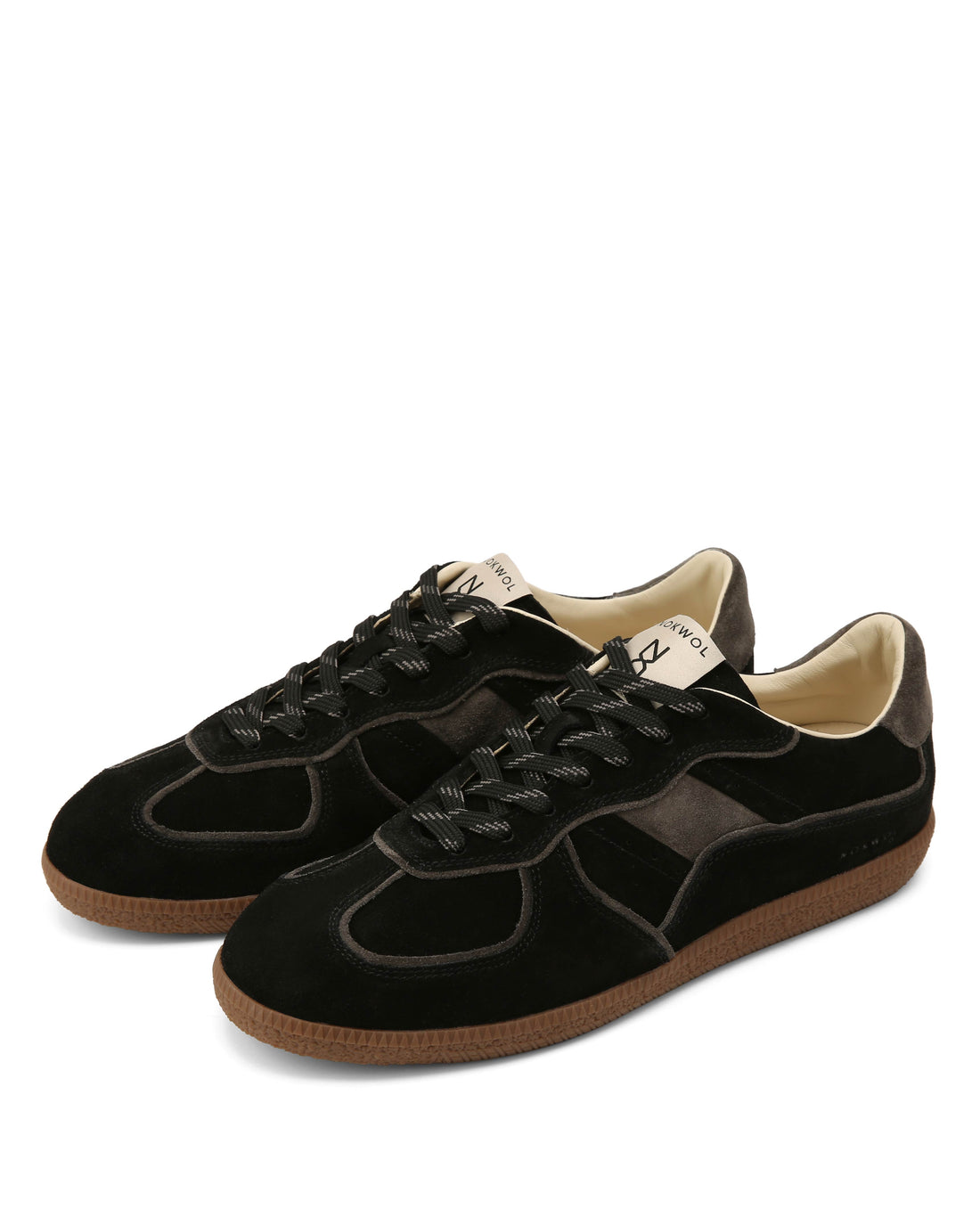 October-M Black Suede