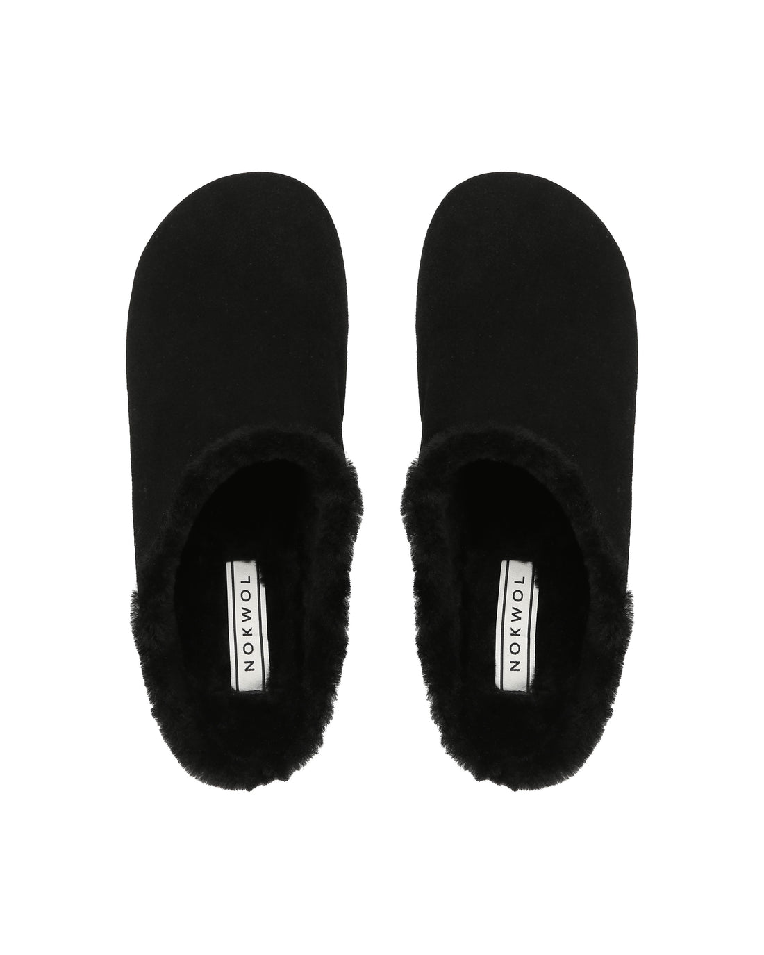 Priya Fur Black Suede