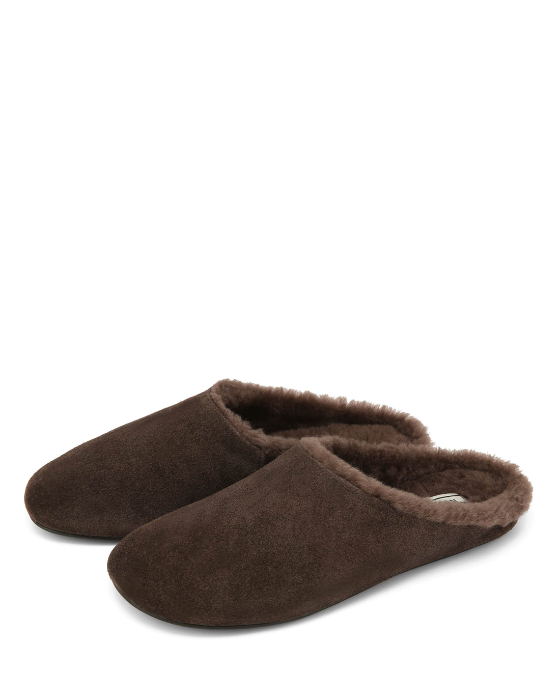 Priya Fur Umber Suede