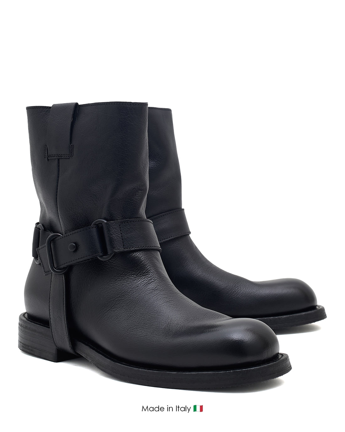 Paisley Nero Leather