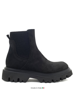 Saachi Combat Boot Nero