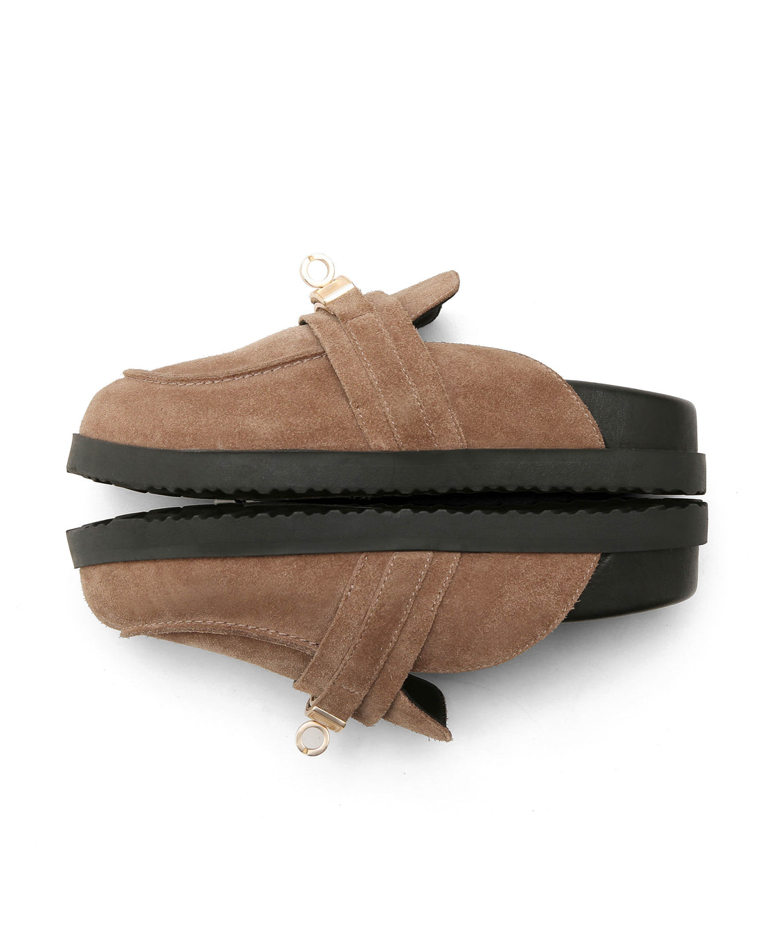 Tammy Mushroom Suede Mules - Nokwol
