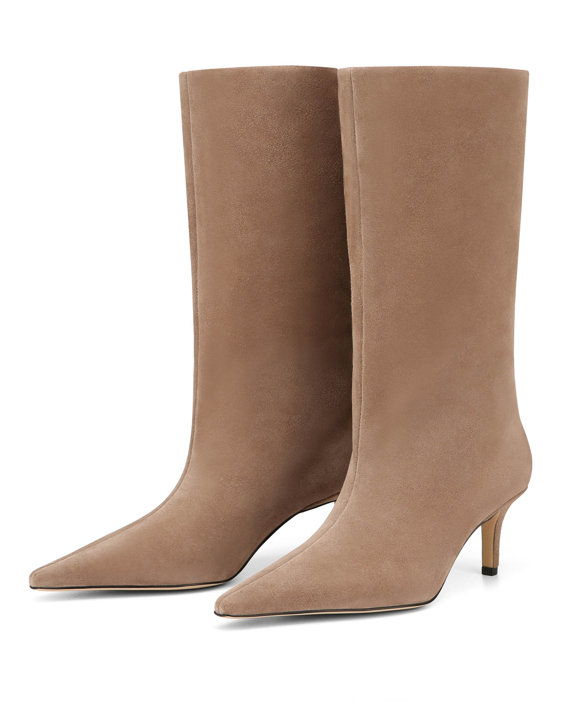 Tilda Snip Beige Cow Suede