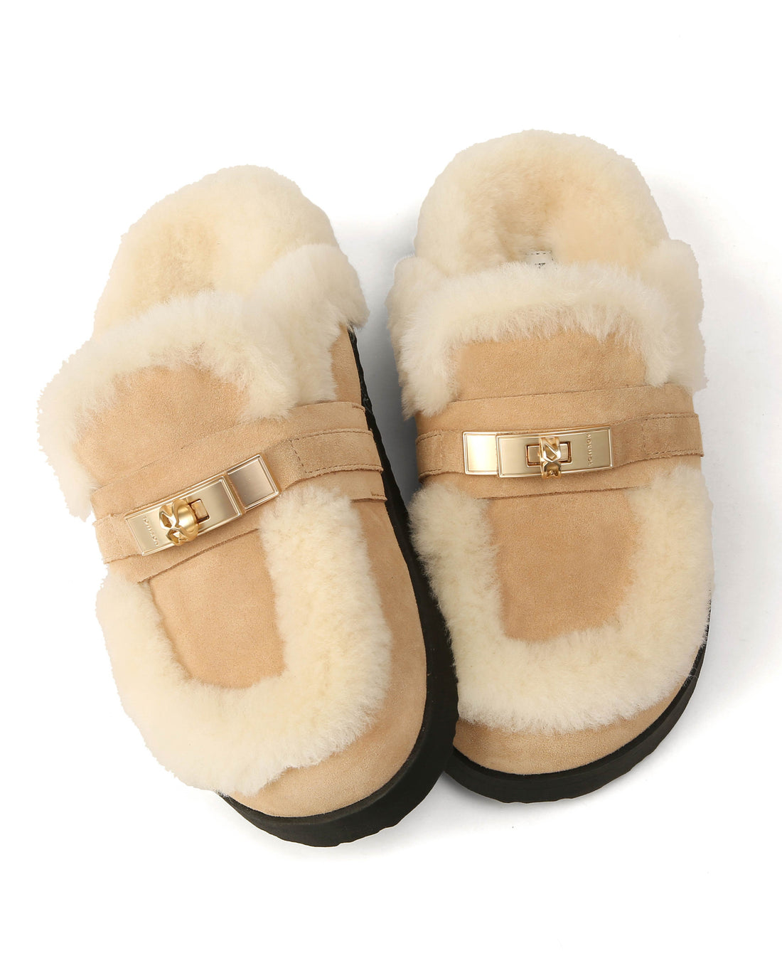 Toby Fur Beige Suede