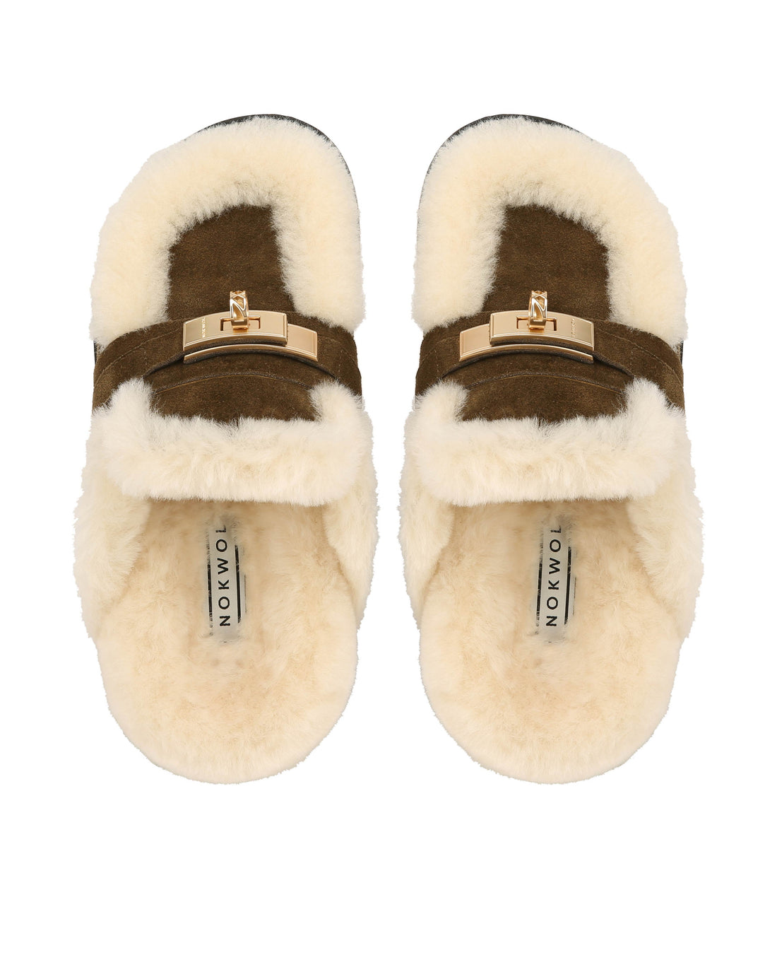 Toby Fur Khaki Suede