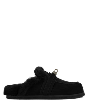 Toby Fur-M Winter Black Suede