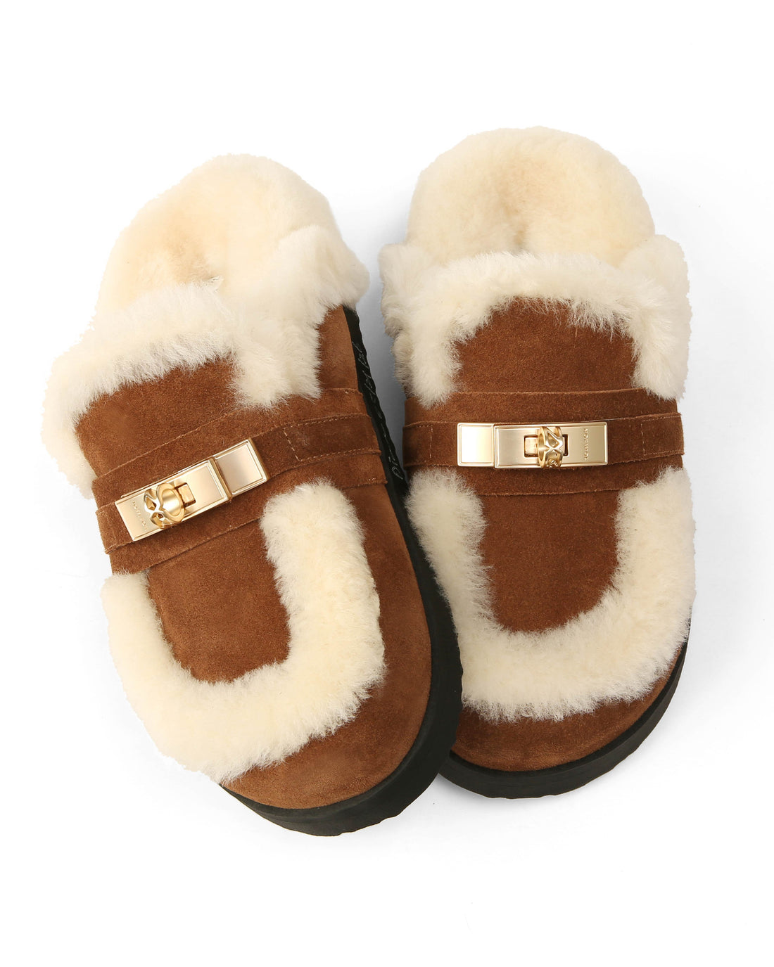 Toby Fur Tan Suede