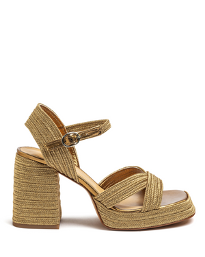 Valle Oro Viejo Platform Sandal