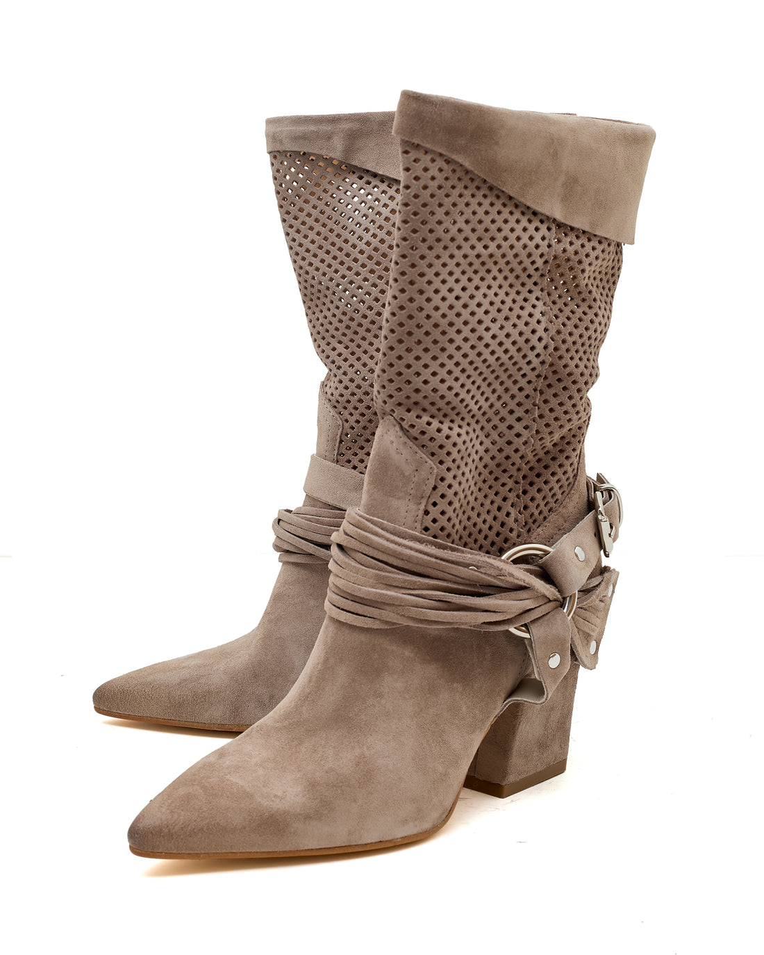 Zara Boot Mouse Suede