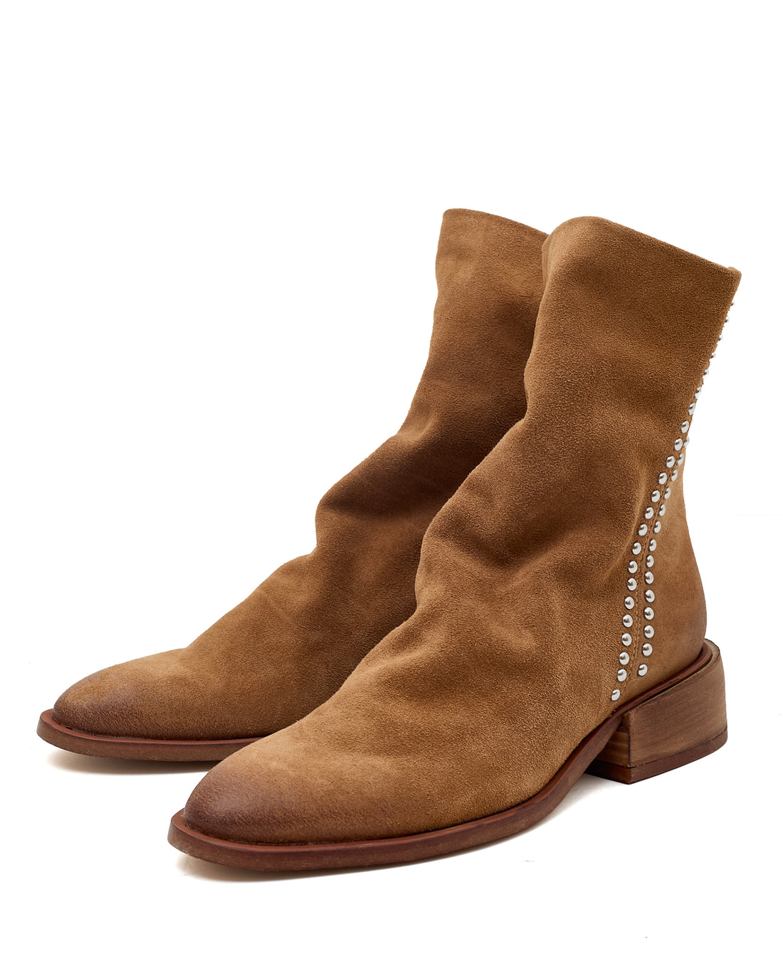 Zoe Ankle Boot Cuoio Suede