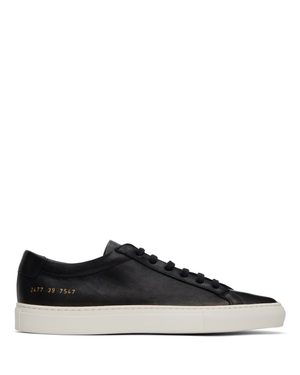 Summer Achilles Black Leather 2477 7547