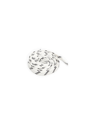 2 Tone Flat Lace White/Black