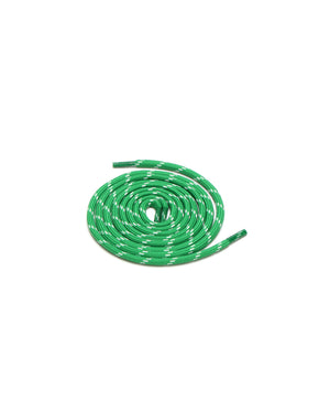 2 Tone Round Lace Green/White