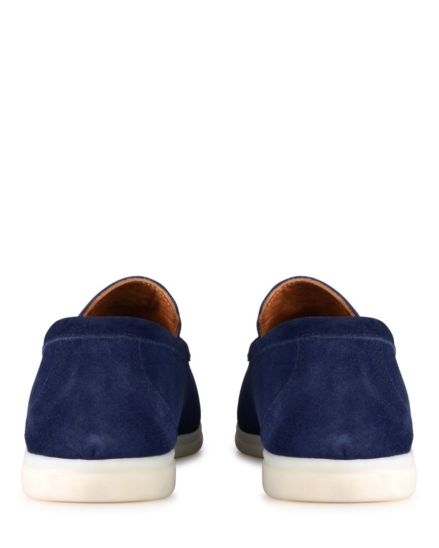 Jaxon Navy Suede