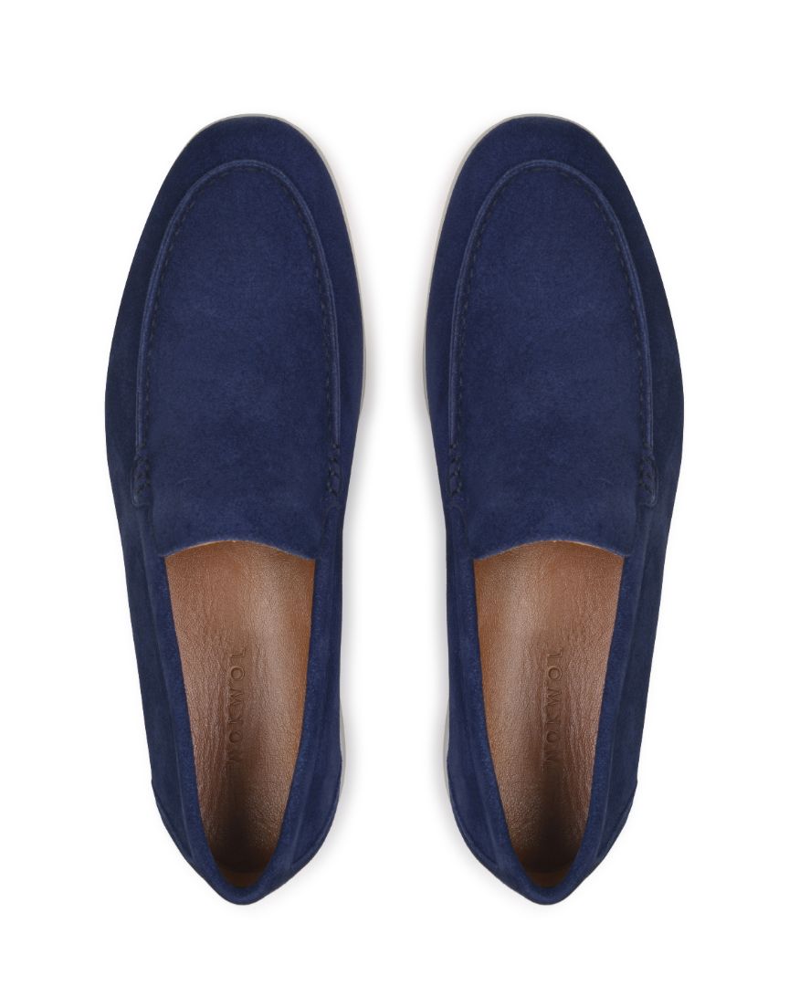 Jaxon Navy Suede